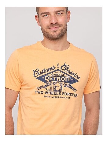 Camiseta de algodón con motivos NOUPARIX