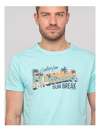 Camiseta de algodón con motivos NOURITO