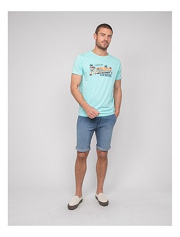 Camiseta de algodón con motivos NOURITO