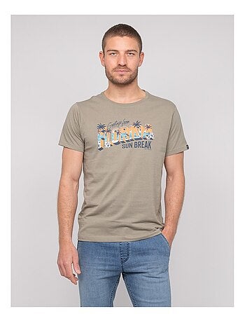 Camiseta de algodón con motivos NOURITO