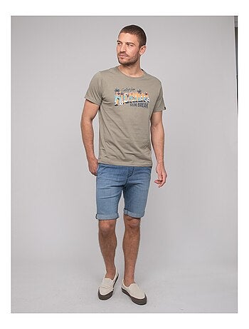 Camiseta de algodón con motivos NOURITO