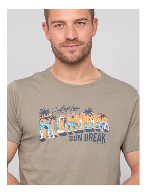 Camiseta de algodón con motivos NOURITO - Kiabi