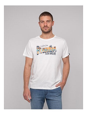 Camiseta de algodón con motivos NOURITO