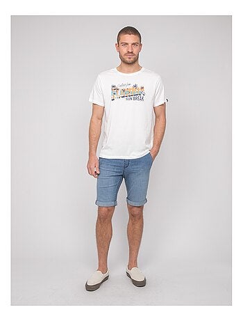 Camiseta de algodón con motivos NOURITO