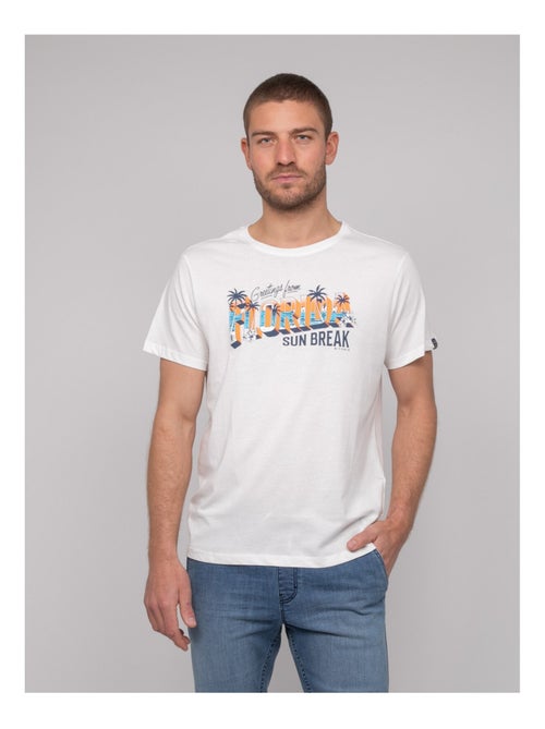 Camiseta de algodón con motivos NOURITO - Kiabi