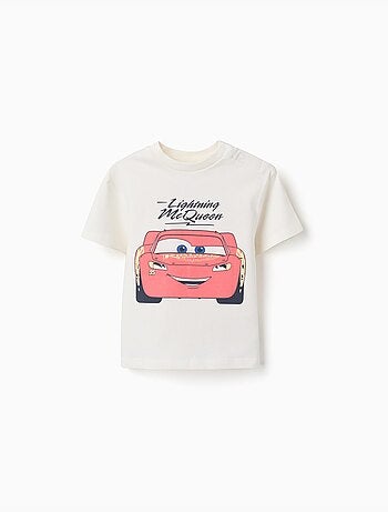 Camiseta de algodón con Rayo McQueen