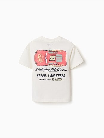 Camiseta de algodón con Rayo McQueen