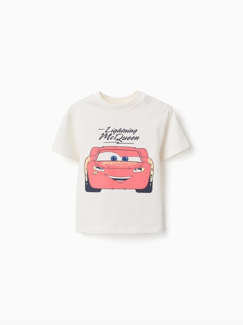 Camiseta de algodón con Rayo McQueen - Kiabi Camiseta de algodón con Rayo McQueen - Kiabi