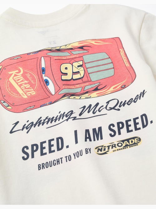 Camiseta de algodón con Rayo McQueen - Kiabi Camiseta de algodón con Rayo McQueen - Kiabi