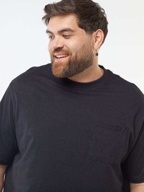 Camiseta de algodón confort fit - Kiabi