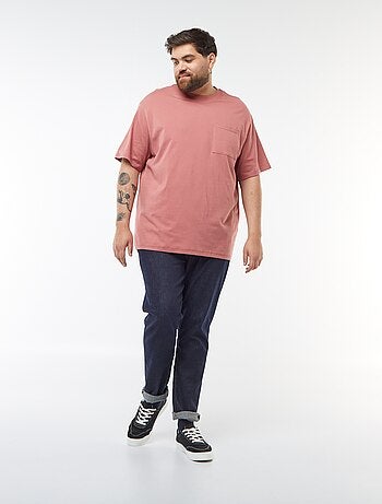 Camiseta de algodón confort fit