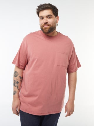 Camiseta de algodón confort fit