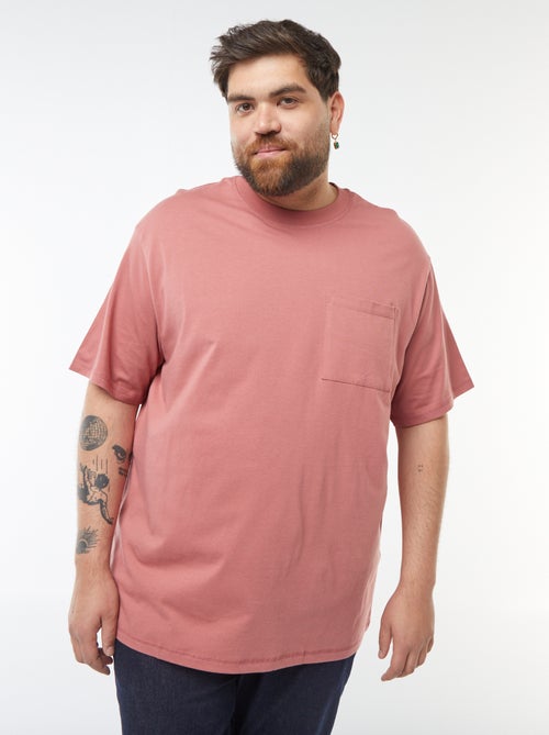 Camiseta de algodón confort fit - Kiabi