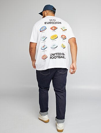 Camiseta de algodón de manga corta 'Euro 2024'