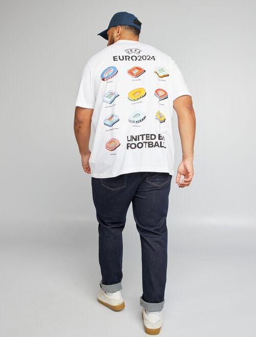 Camiseta de algodón de manga corta 'Euro 2024' - Kiabi