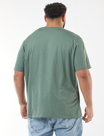 Camiseta de algodón de tacto suave