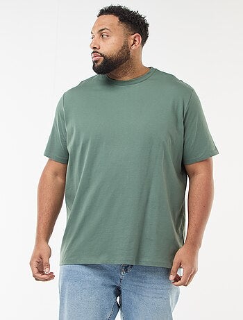 Camiseta de algodón de tacto suave