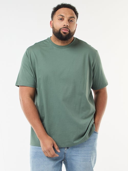 Camiseta de algodón de tacto suave - Kiabi