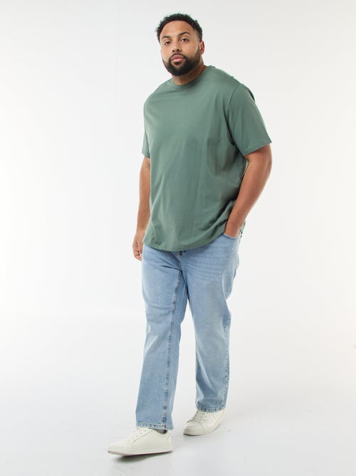 Camiseta de algodón de tacto suave - Kiabi