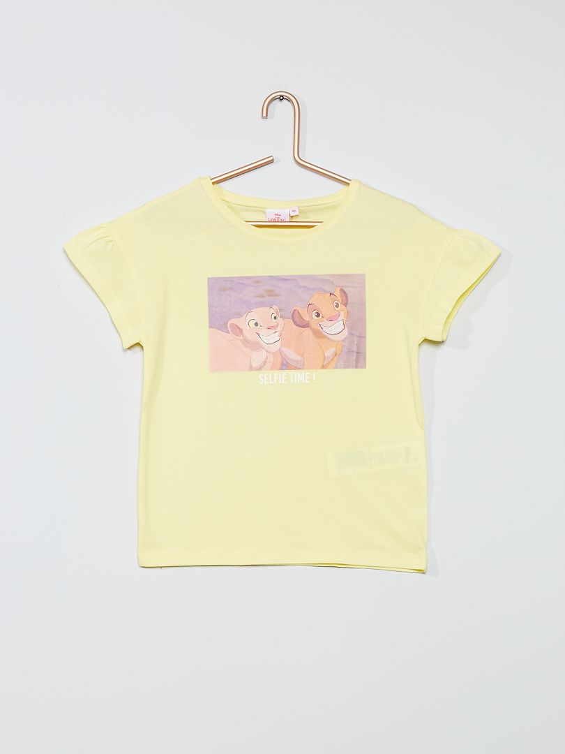 Camiseta de algodón 'Disney' AMARILLO - Kiabi