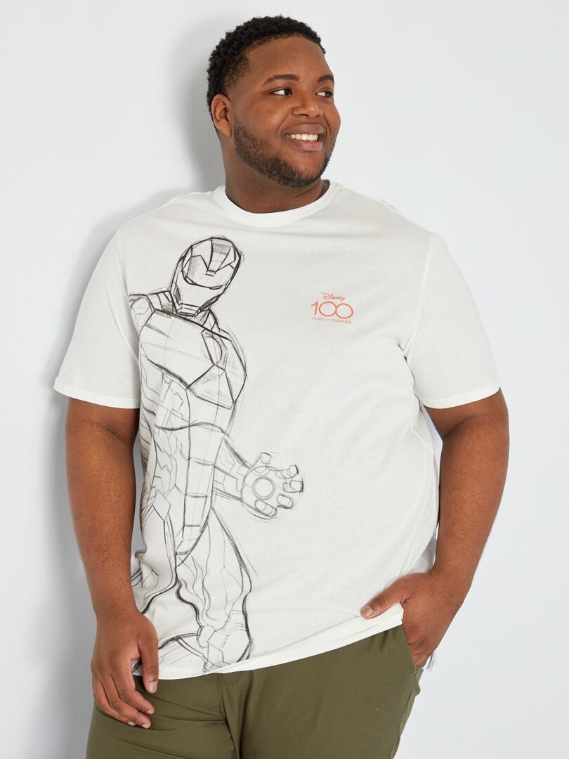 Camiseta de algodón 'Disney' BEIGE - Kiabi