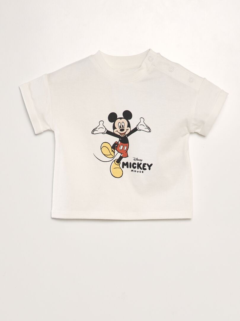 Camiseta de algodon Disney BLANCO Kiabi 5.00