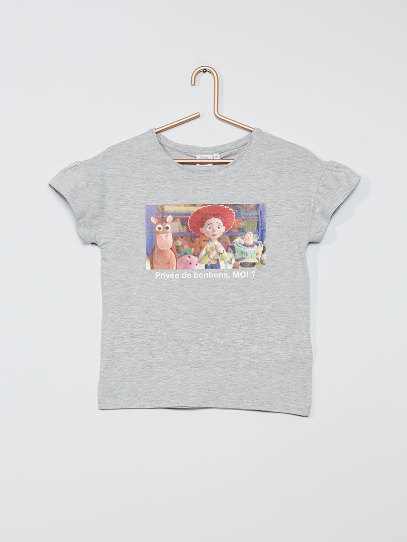 Camiseta de algodón 'Disney' GRIS - Kiabi