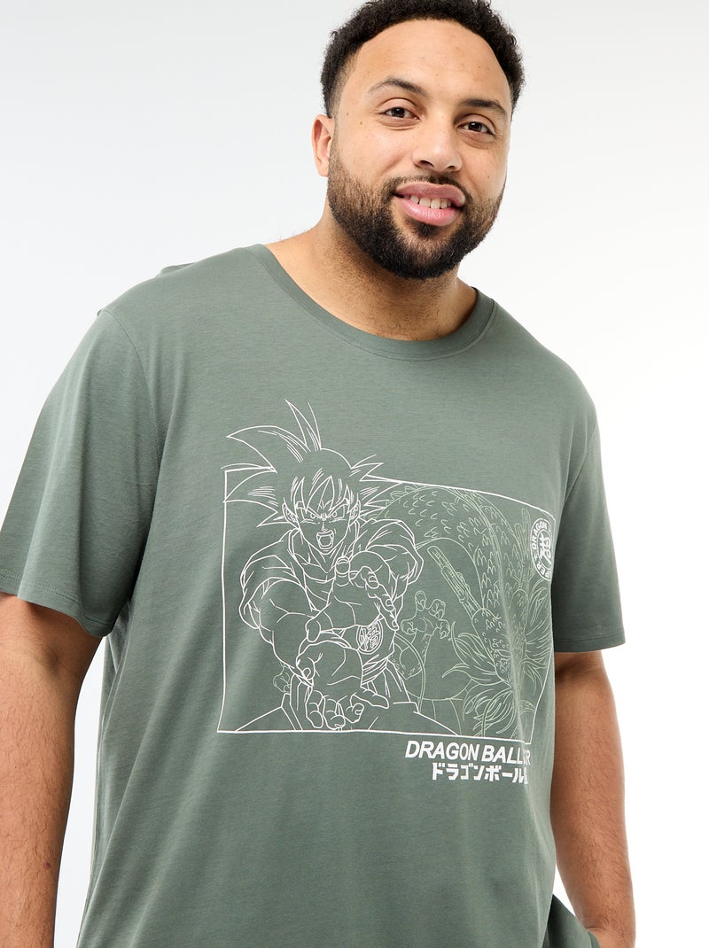 Camiseta de algodón 'Dragon Ball Super' Azul - Kiabi