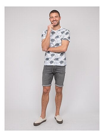 Camiseta de algodón estampada NAROTIN