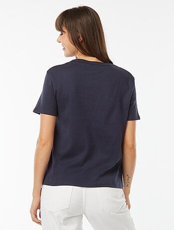 Camiseta de algodón grueso