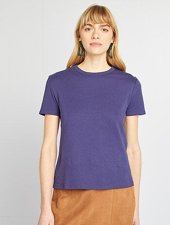 Camiseta de algodón grueso