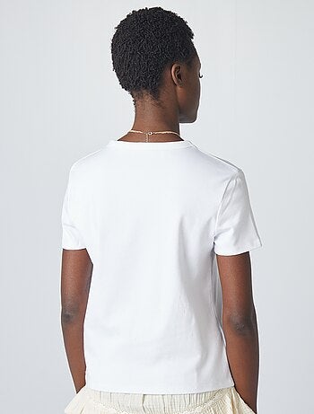 Camiseta de algodón grueso