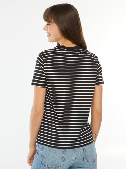 Camiseta de algodón grueso - Kiabi