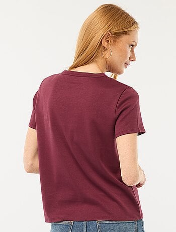 Camiseta de algodón grueso
