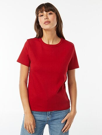 Camiseta de algodón grueso