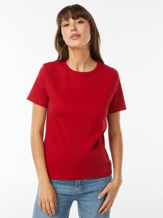 Camiseta de algodón grueso