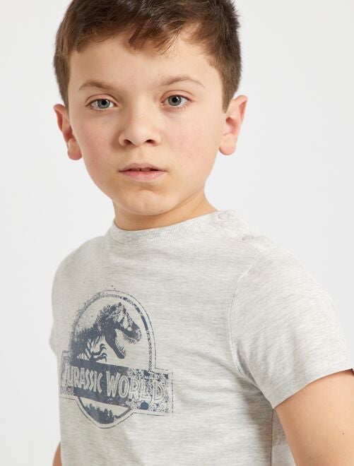 Camiseta de algodón 'Jurassic Park' - Kiabi