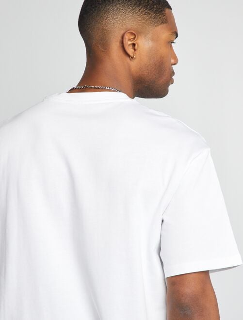 Camiseta de algodón lisa - Kiabi