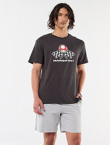 Camiseta de algodón 'Nintendo' 'Mario Kart' 'Toad'