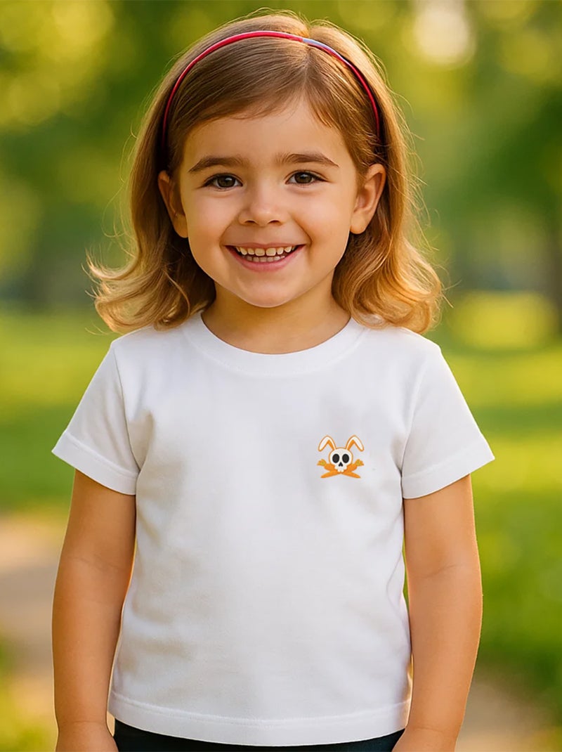 Camiseta de algodón orgánico Blanco - Kiabi