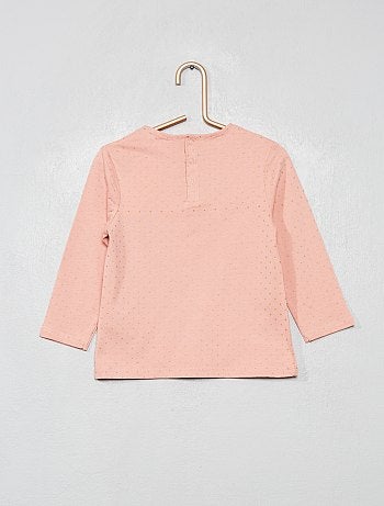 Camiseta de algodón orgánico estampada - Kiabi