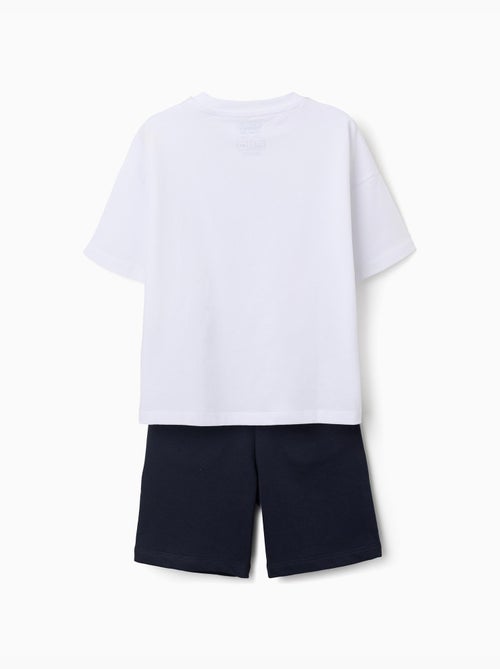 Camiseta de algodón + pantalón corto Looney Tunes - Kiabi