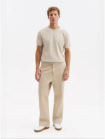 Camiseta de algodón para hombre giesto