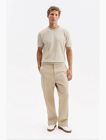 Camiseta de algodón para hombre giesto