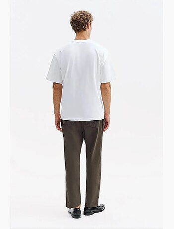 Camiseta de algodón para hombre giesto