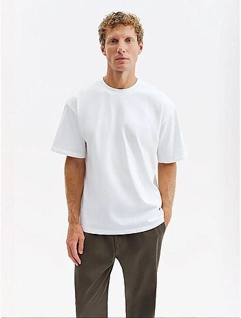 Camiseta de algodón para hombre giesto