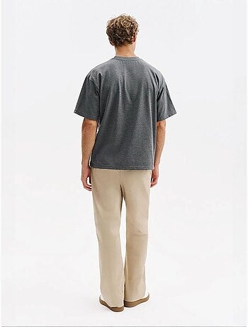 Camiseta de algodón para hombre giesto