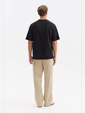Camiseta de algodón para hombre giesto