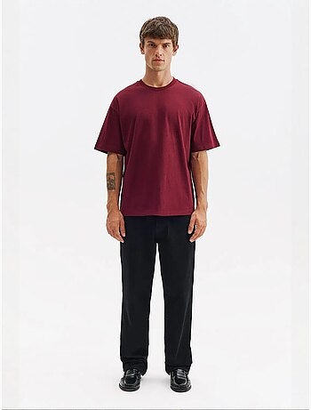 Camiseta de algodón para hombre giesto