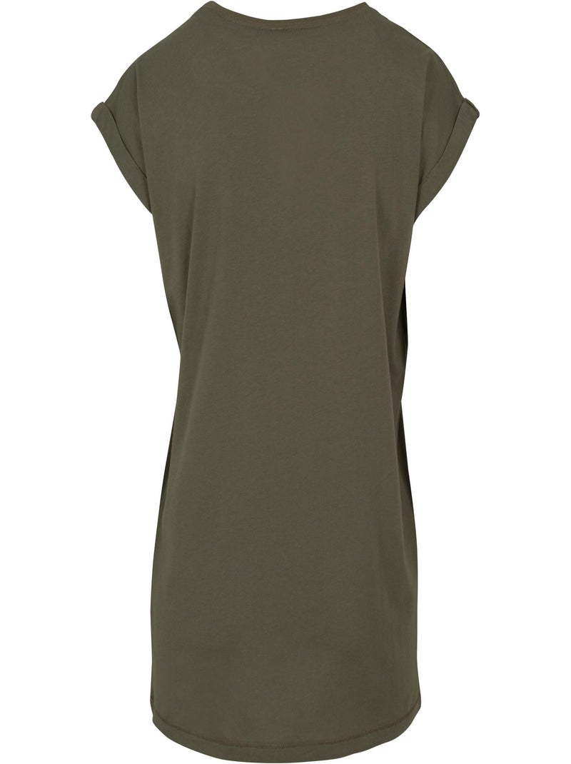 Camiseta de algodón para mujer - build your brand Verde oliva - Kiabi